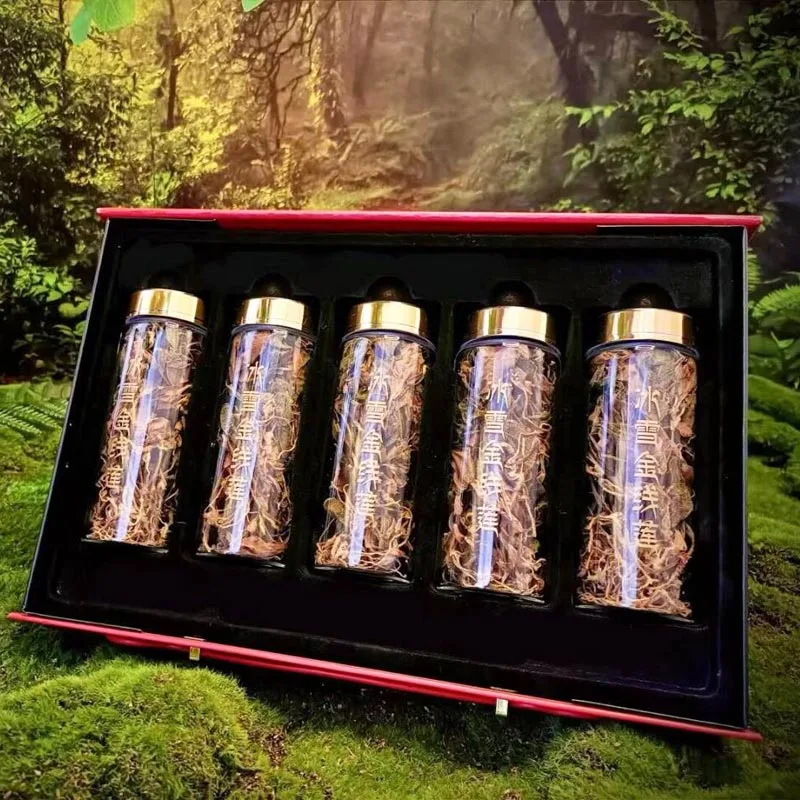 Juego de bebidas de té de hierbas Anoectochilus puro natural
